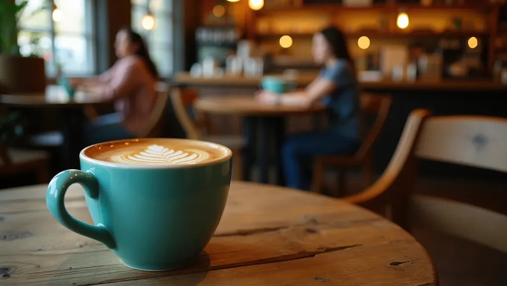 スターバックスの朝カフェで過ごすひとり時間のイメージ