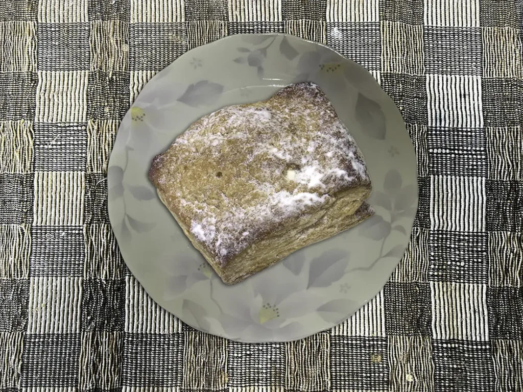 ローソンのカスタードパーシュー