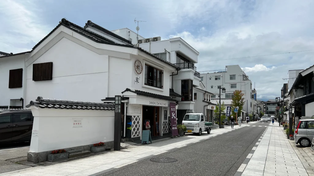 松本市の中町通り